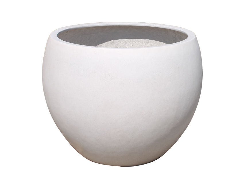 Asian Ceramics. Large Ball Planter - 5-9935-N